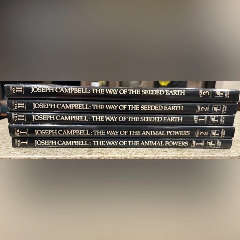 Joseph Campbell 5-Book Set – Historical Atlas Mythology (B39)✨✨